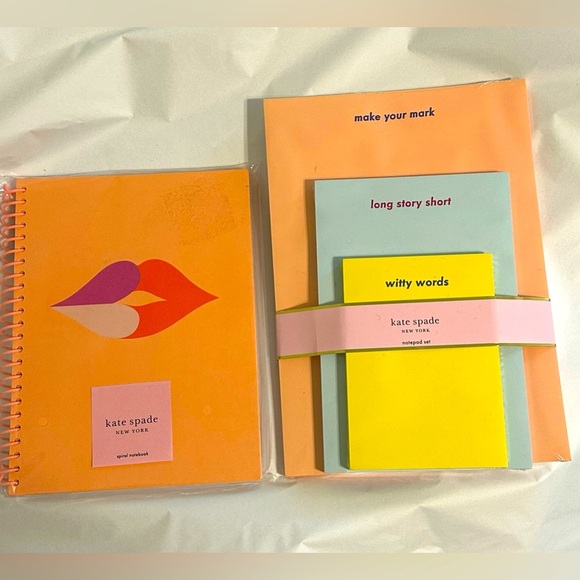 Kate spade note book and notepad set! ♠️bundle - Picture 1 of 5